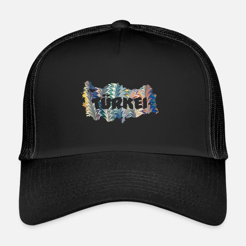 Carte de la Turquie E 73 Casquette trucker 