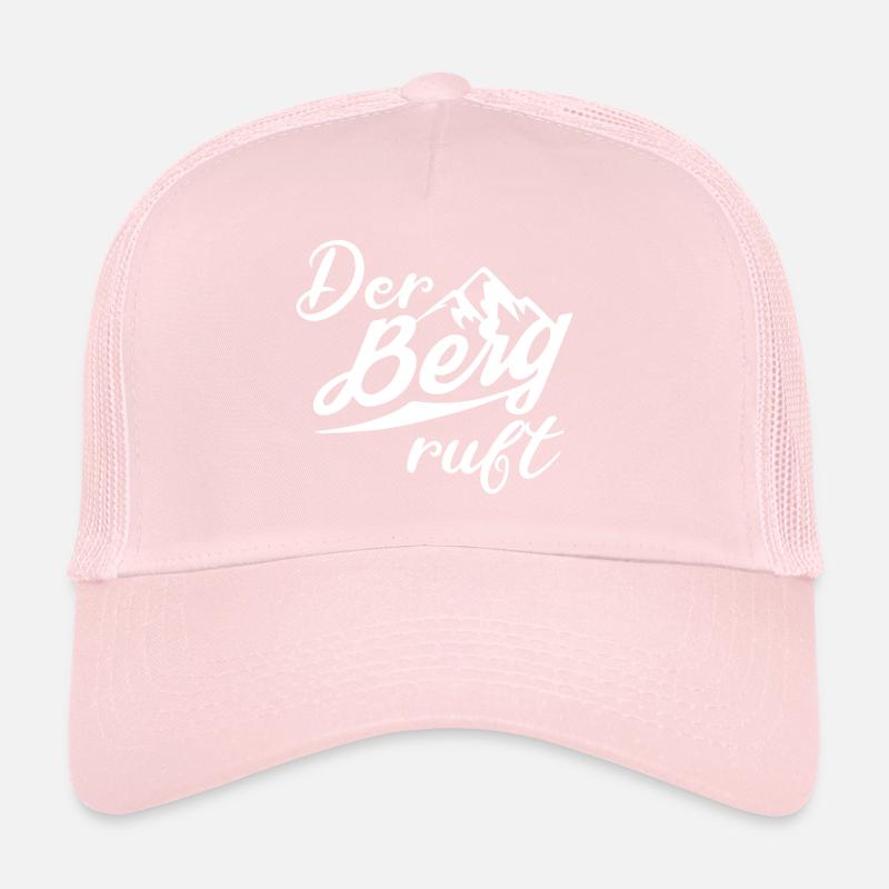 Der Berg ruft Wandern Spruch Trucker Cap