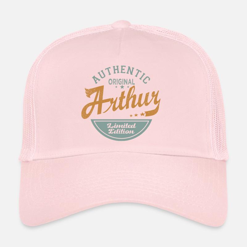 Arthur Name Gift Personalized Arthur Tshirt Trucker Cap