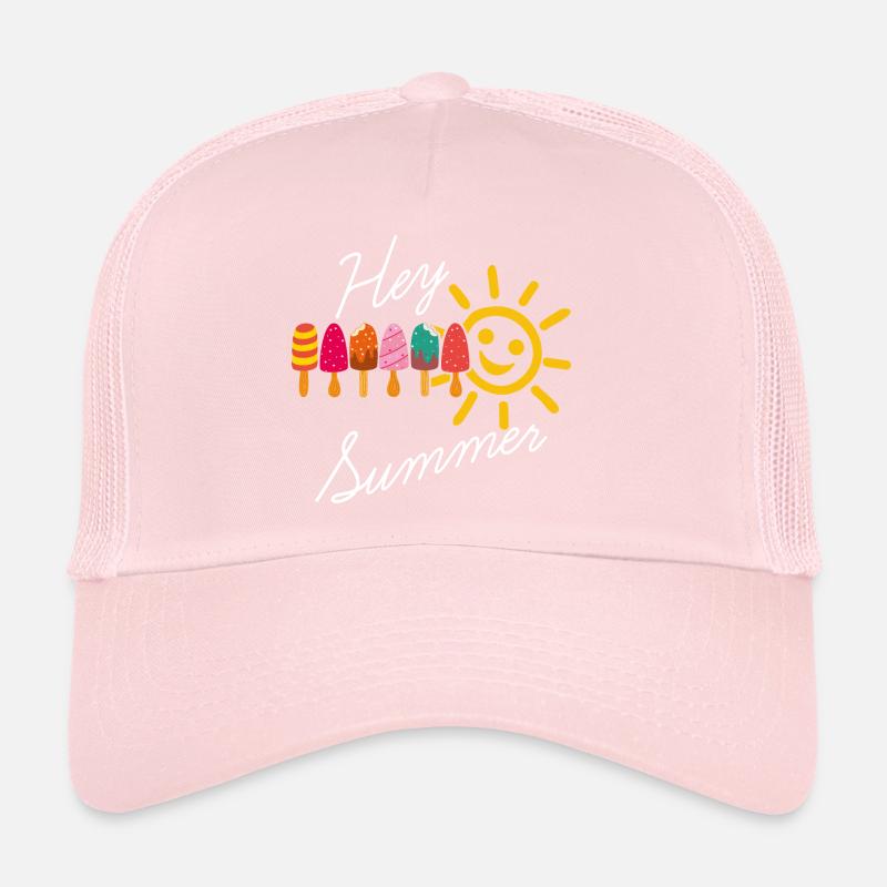 Hello summer sunshine and popsicles Trucker Cap