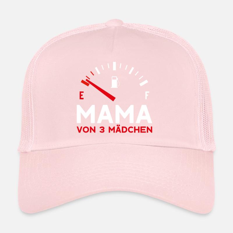 MAMA 3 MÄDCHEN DREI TÖCHTER MUTTERTAG Trucker Cap