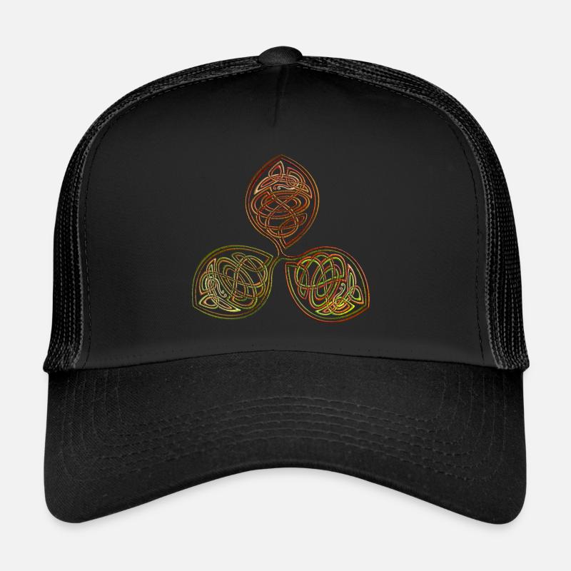 Kleeblatt Wikinger - Trucker Cap - Schwarz/Schwarz