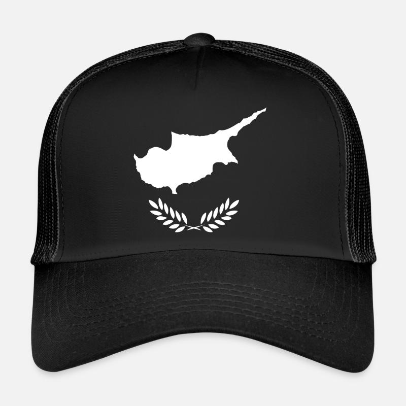 T-shirt de design de style chypriote Casquette trucker 