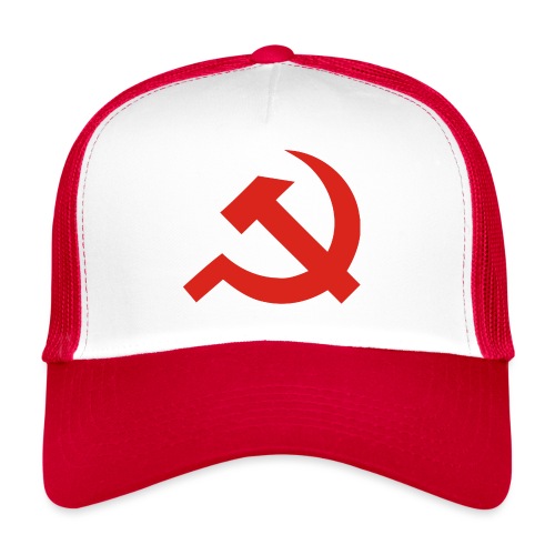 red Hammer and Sickle - Casquette trucker 