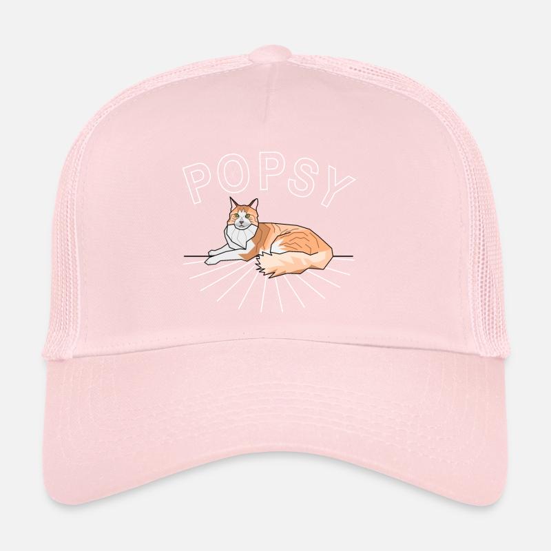 chat roux - Popsy Casquette trucker 