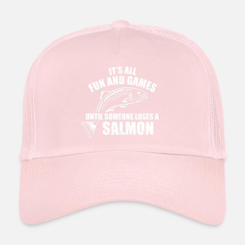 Saumon Casquette trucker 