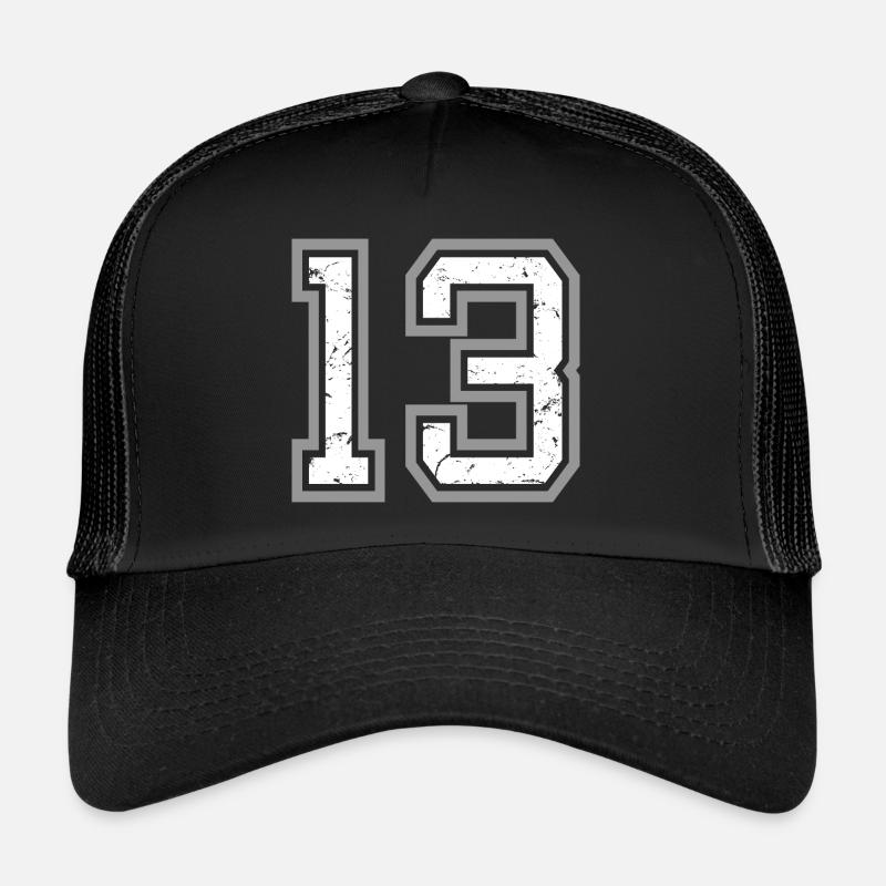 Cool Number 13 - 13 ans 13th Birthday Gift Casquette trucker 