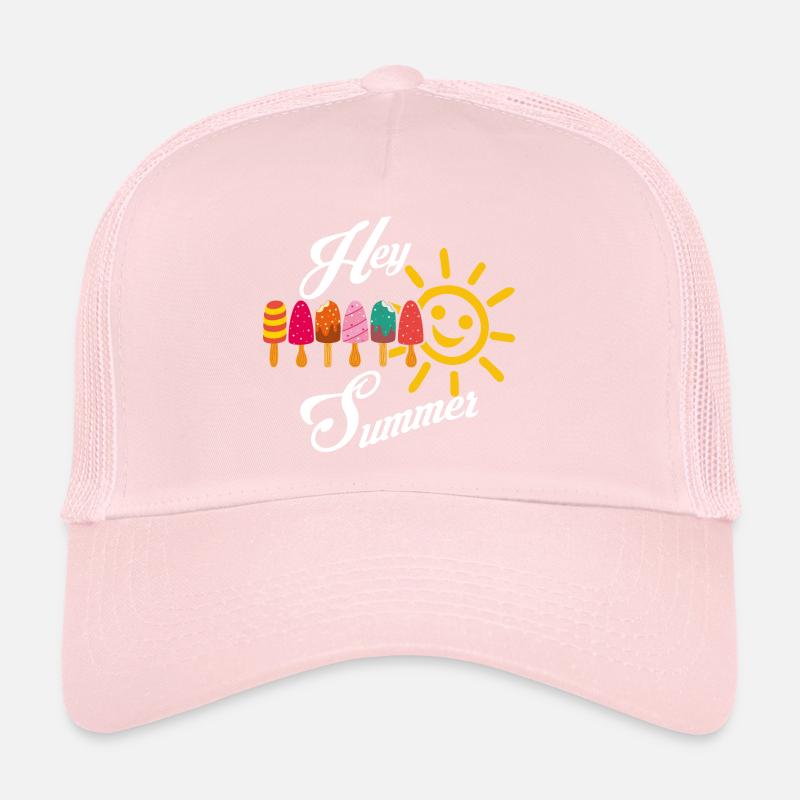 Hello summer sunshine and popsicles Trucker Cap
