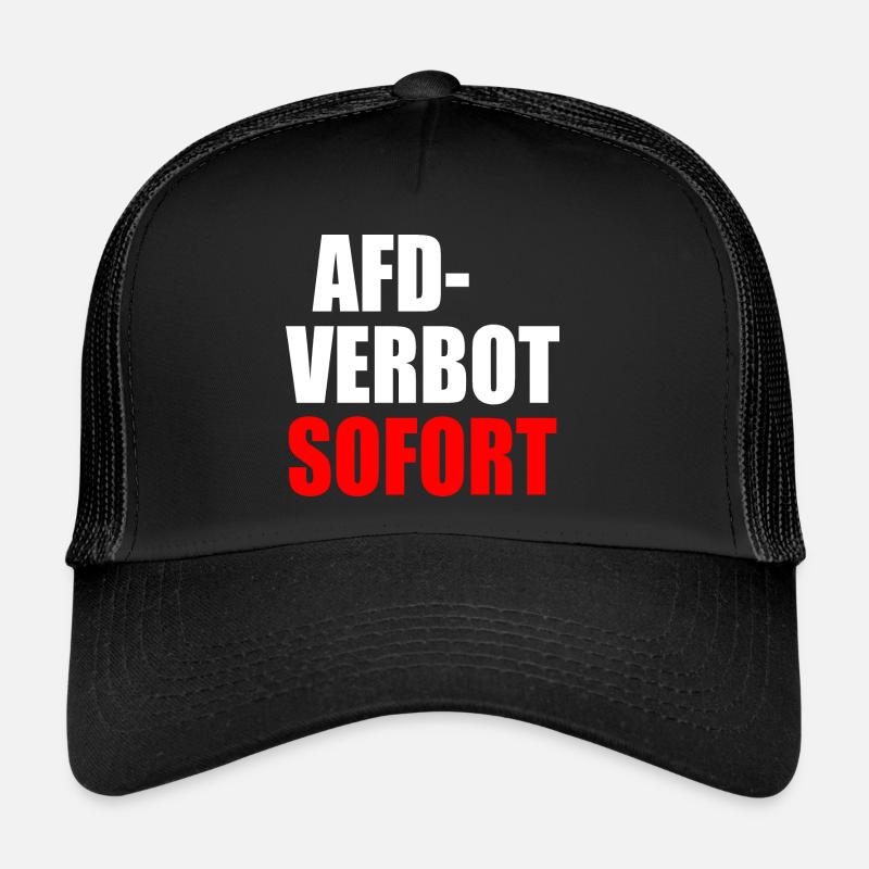 Afd verbot sofort Trucker Cap