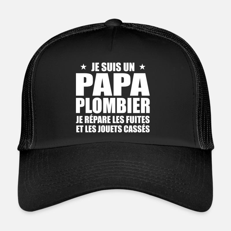 Klempner Papa, Geschenkidee zum Vatertag Trucker Cap