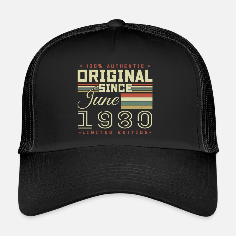 Birthday Gift June 1980, Gift June 1980 Trucker Cap
