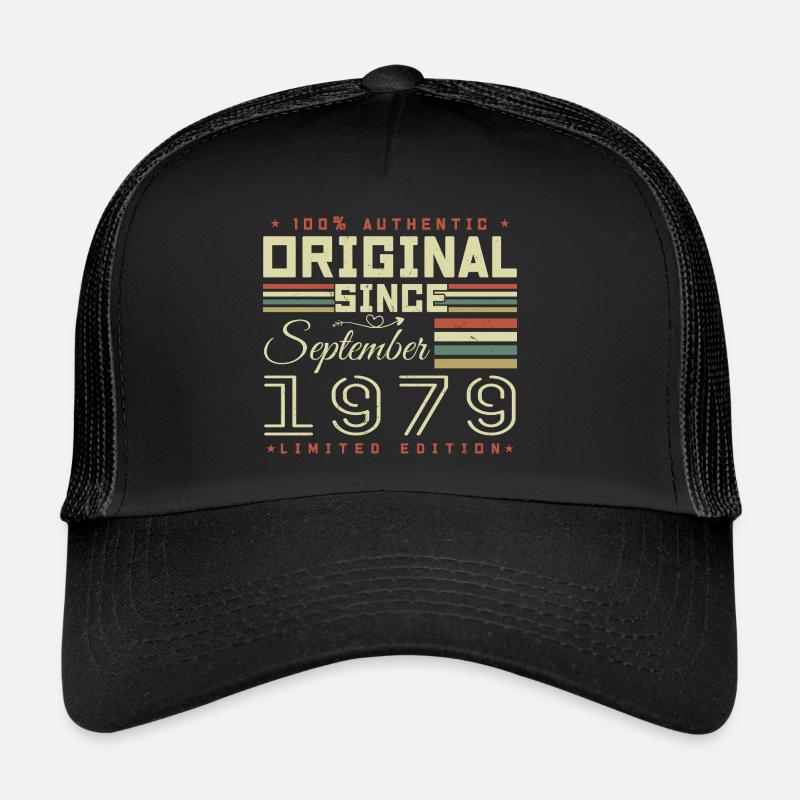 September 1979 September 46th Anniversary Limited Edition Trucker Cap