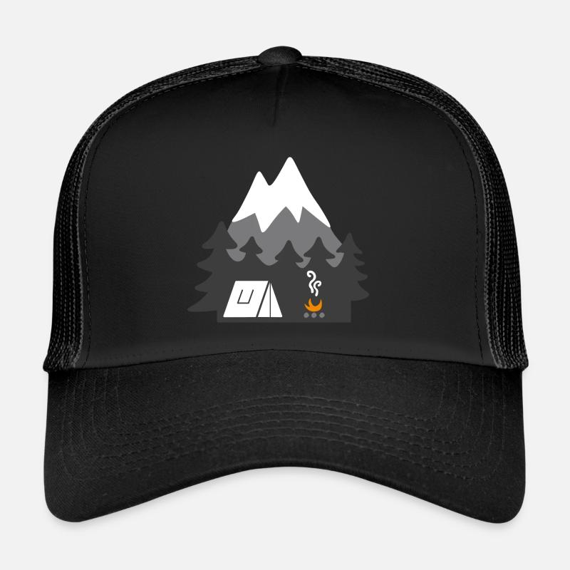 NATURE TENTS MOUNTAINS Trucker Cap