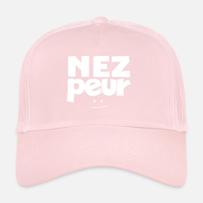 nez peur Casquette trucker 