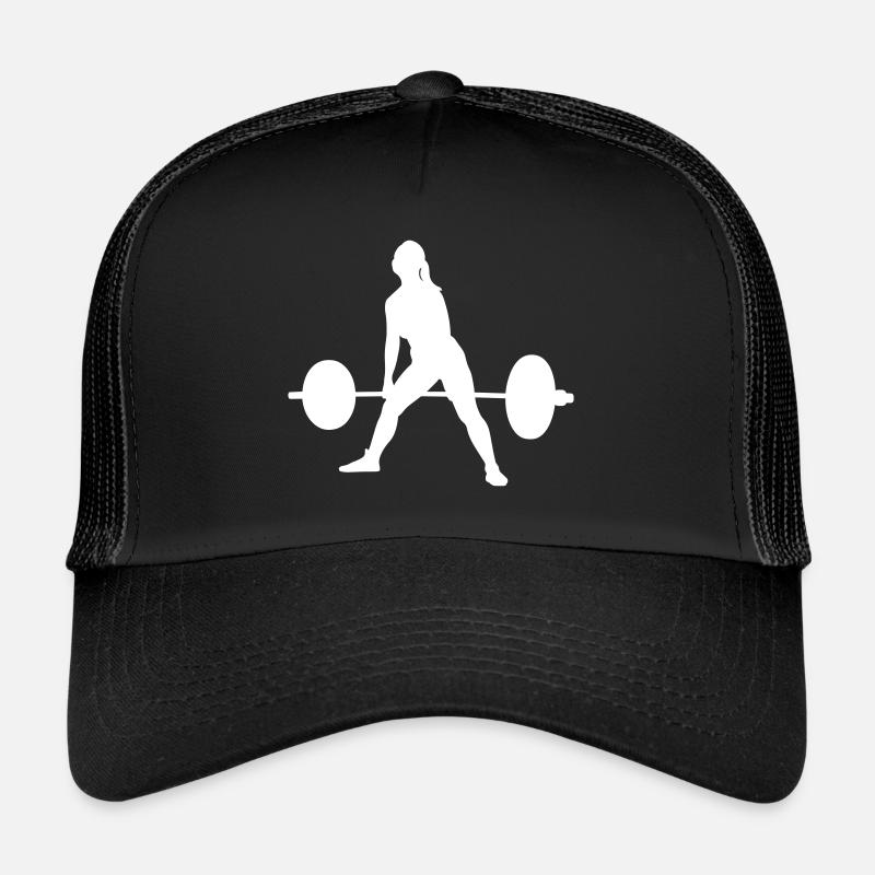 Deadlift - Trucker Cap - black/black