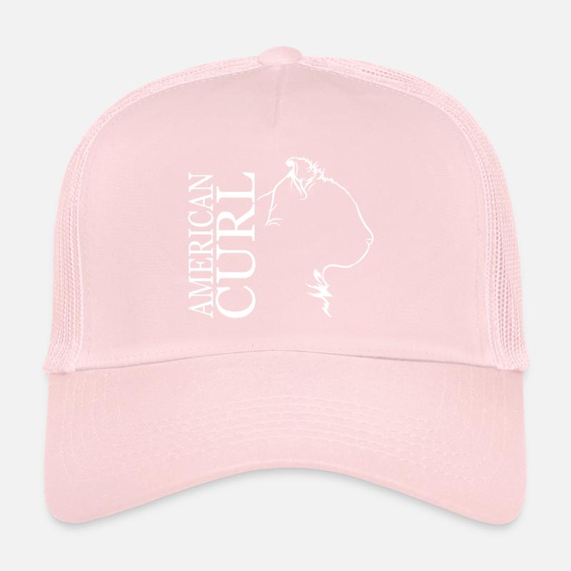 American Curl Profile Cat Cat Wilsigns Casquette trucker 