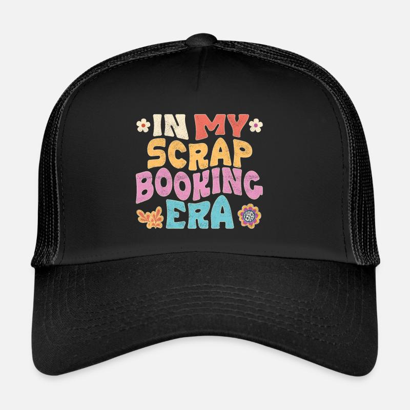 À l’époque du scrapbooking Casquette trucker 