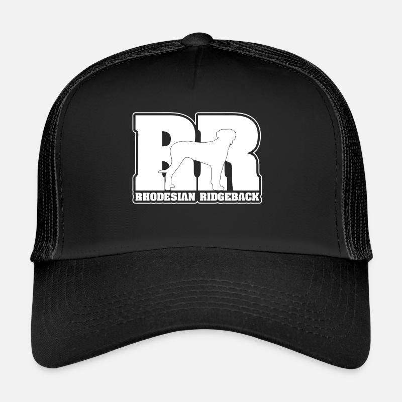 RHODESIAN RIDGEBACK RR Chien Chiens Wilsigns Casquette trucker 