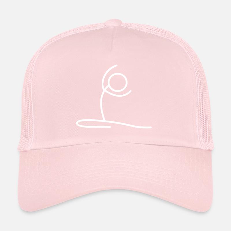 Exercice de yoga Casquette trucker 