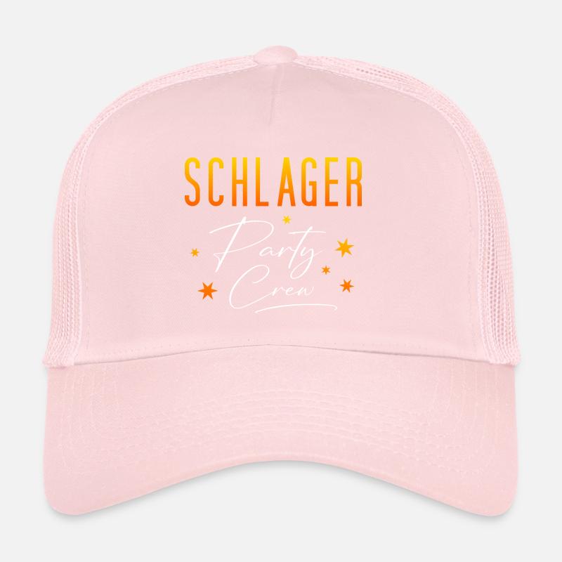 Schlager Party Crew Casquette trucker 