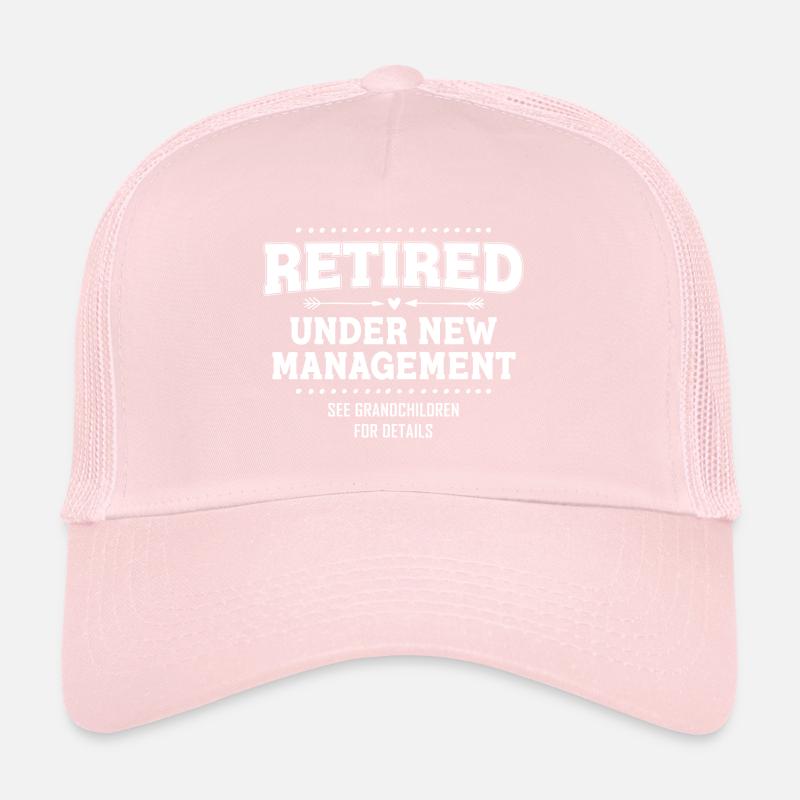 Retraité sous la nouvelle direction, petits-enfants du lac ... Casquette trucker 