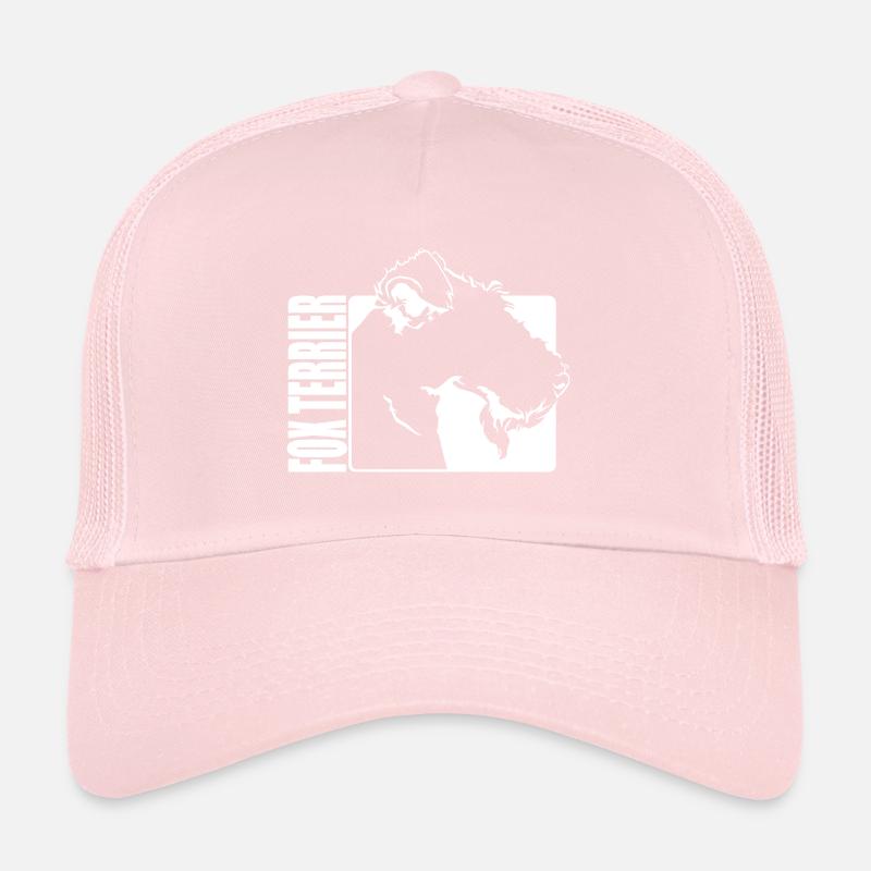 Fox Terrier Profil Chiens Chien Wilsigns Casquette trucker 