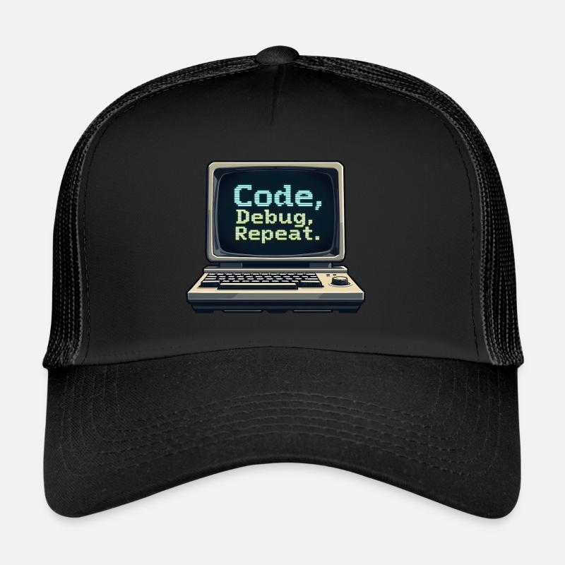 Répétition de débogage de code - Ingénieur logiciel Casquette trucker 