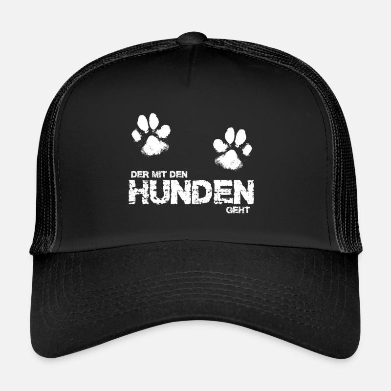 Der mit den Hunden geht 3 Trucker Cap