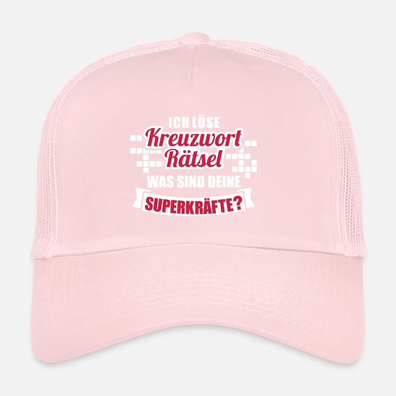 Kreuzworträtsel Trucker Cap