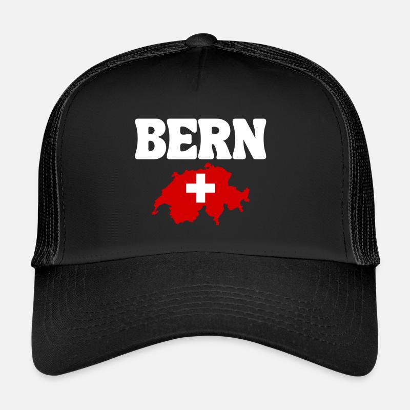 Bern - Trucker Cap - Schwarz/Schwarz
