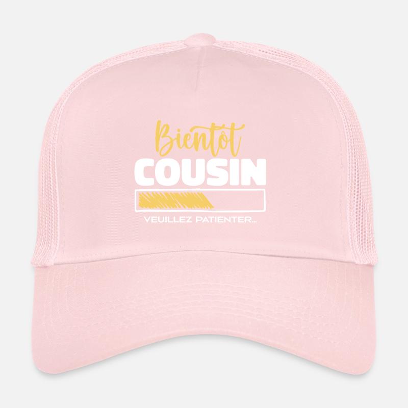 Bald Cousin, bitte warten Trucker Cap