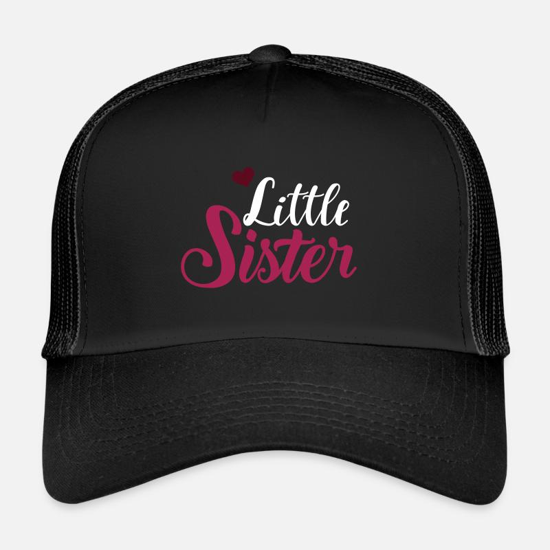 Schwester - Trucker Cap - Schwarz/Schwarz