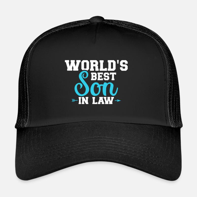son in law - Trucker Cap - black/black