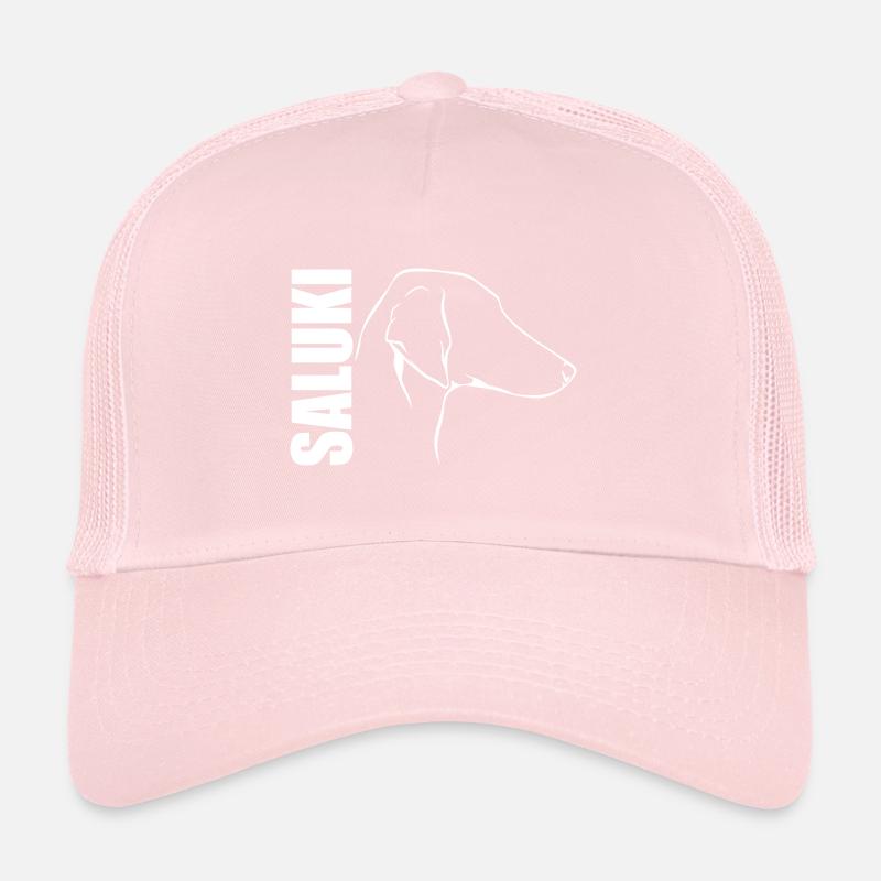 SALUKI Smooth Profile Chiens Wilsigns Casquette trucker 