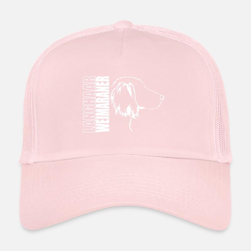 LANGHAAR WEIMARANER Profil Hunde Hund Wilsigns Trucker Cap