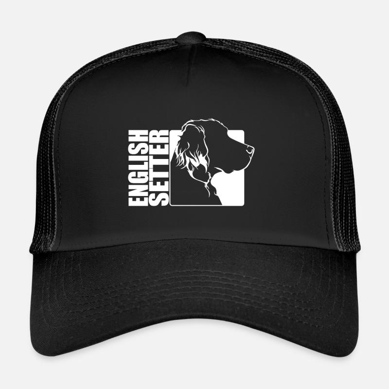 English Setter Profil Hunde Hund Wilsigns Trucker Cap