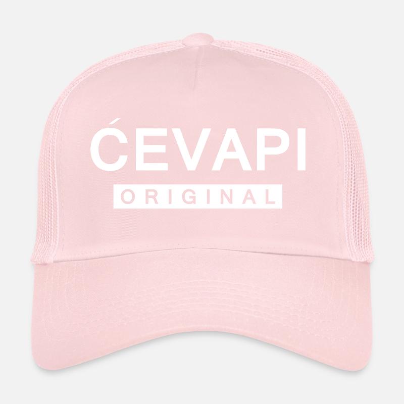 Cevapi Bosnie Croatie Serbie Balkans Casquette trucker 