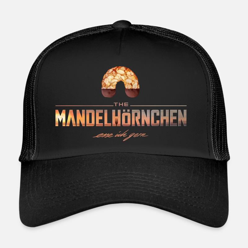 The Mandelhörnchen esse ich gern Trucker Cap