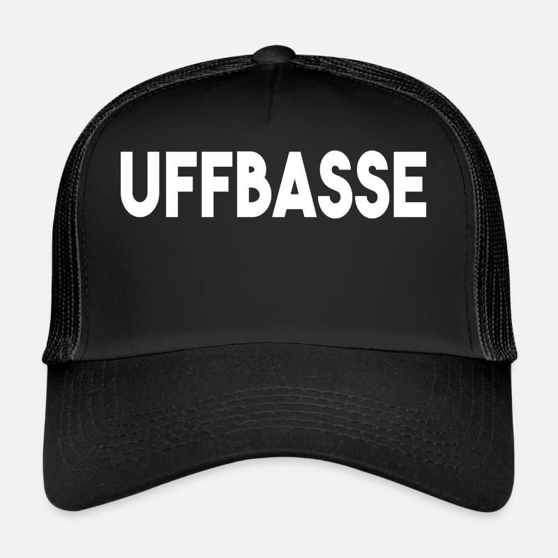 UFFBASSE - Trucker Cap - Schwarz/Schwarz