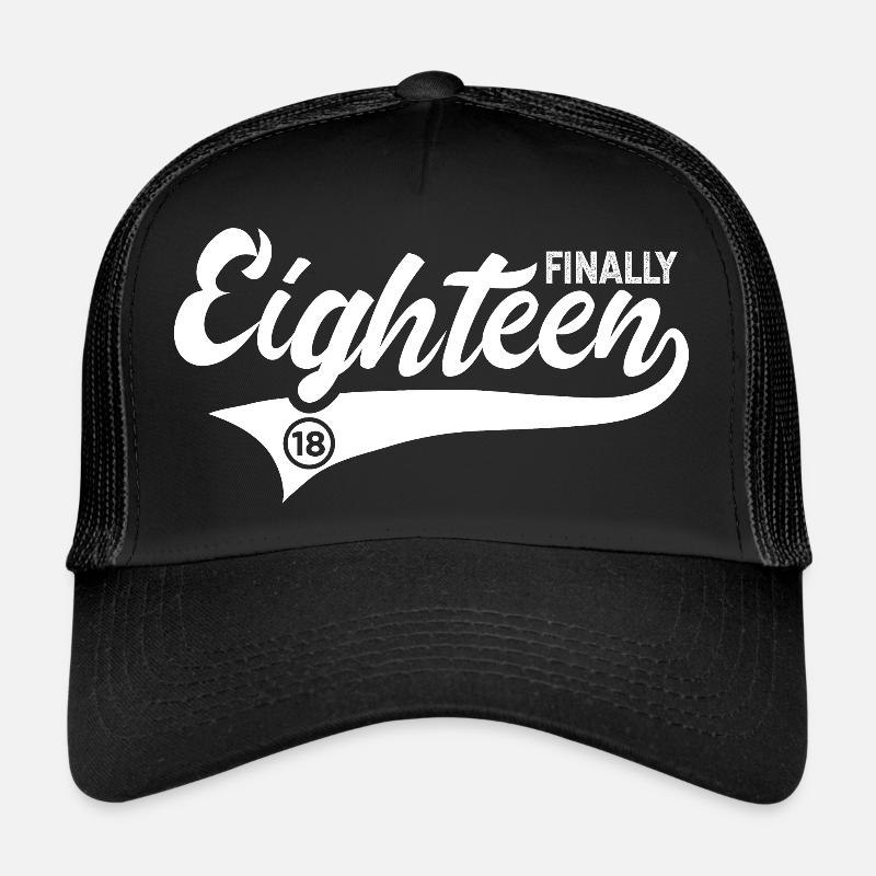 Enfin 18 ans 18 ans Casquette trucker 