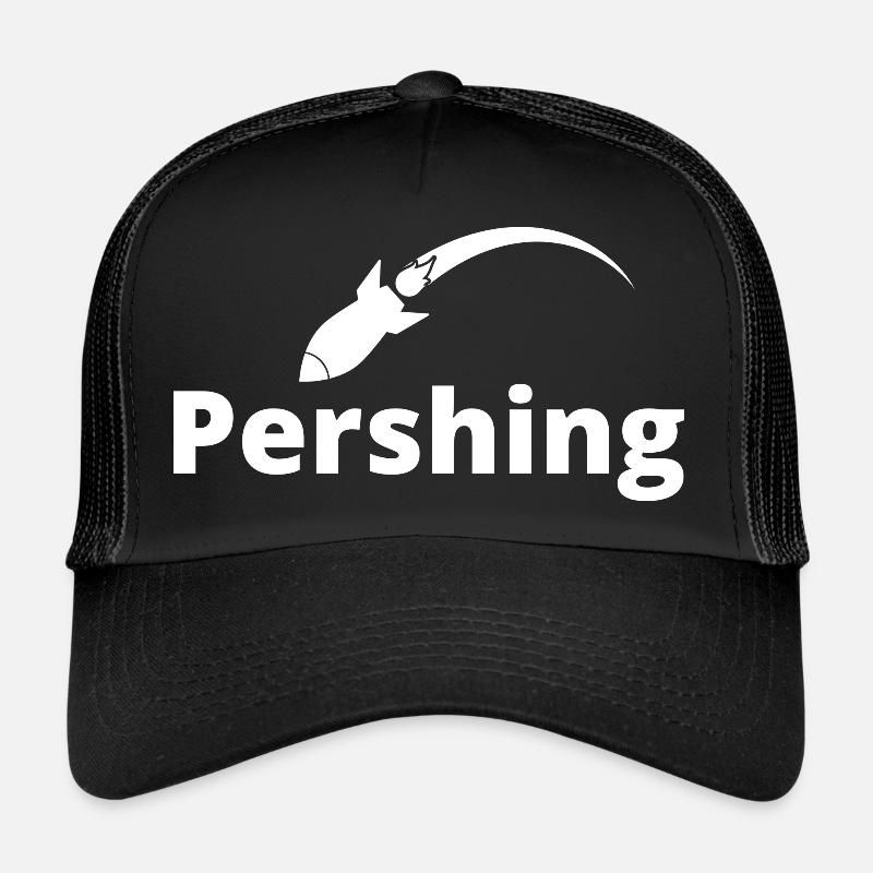 Pershing blanc Casquette trucker 