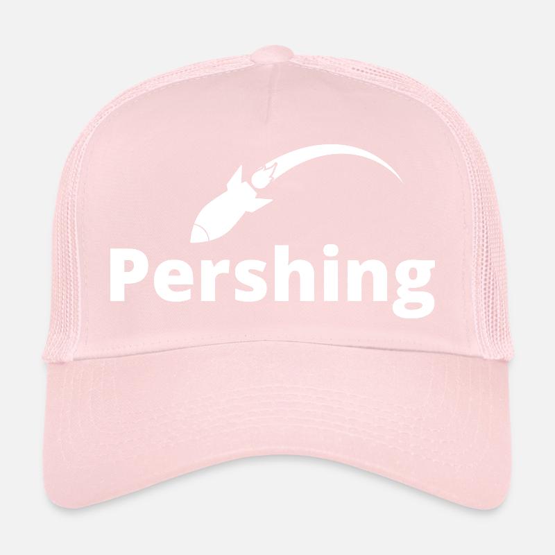 Pershing white Trucker Cap