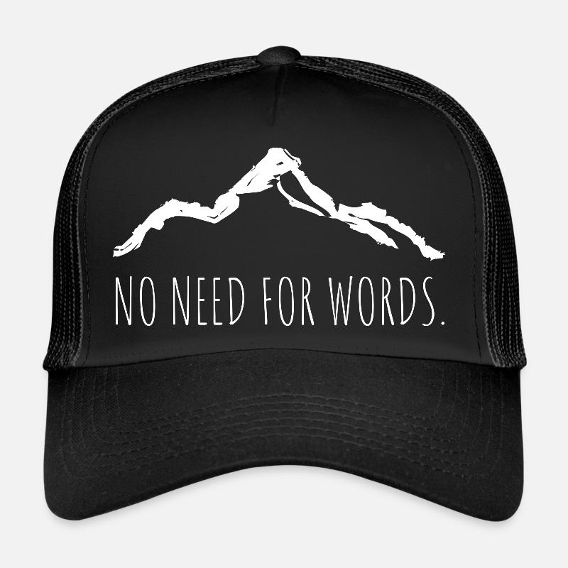 MOUNTAIN LOVER - Pas besoin de mots Casquette trucker 