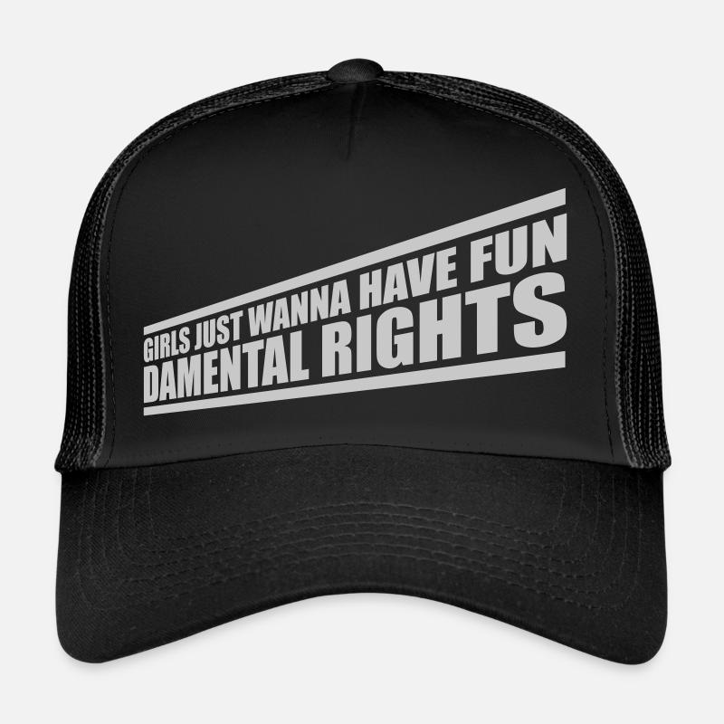 wanna have fundamental rights Trucker Cap