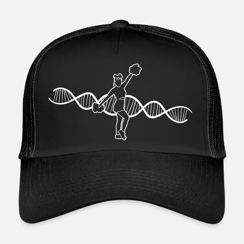 Cheerleader Gift Cheerleader Cheerleader Cheerleading - Trucker Cap - black/black