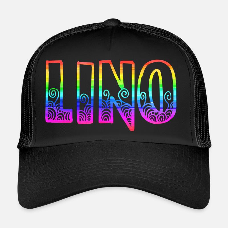 lino rs arc-en-ciel Casquette trucker 