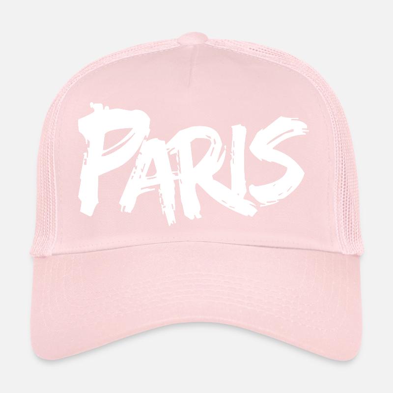 Paris - white version Trucker Cap