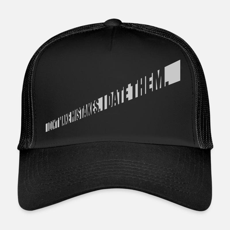 Date Erreurs Citation Logo Casquette trucker 