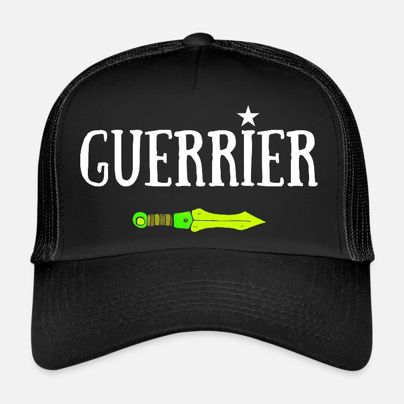 GUERRIER JDR ÉPÉE MAGIQUE Casquette trucker 