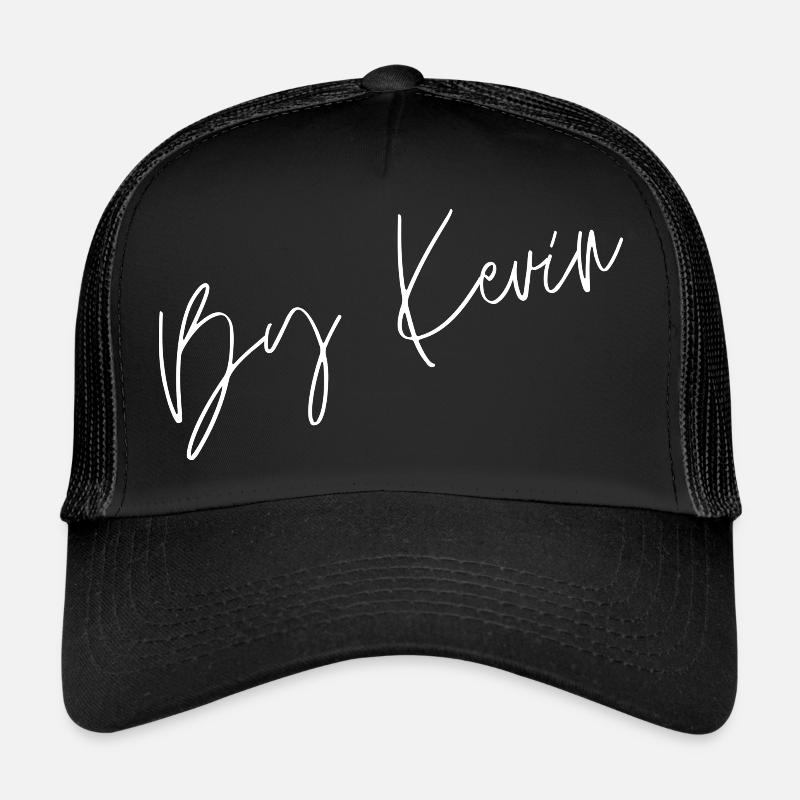 Von Kevin White Trucker Cap